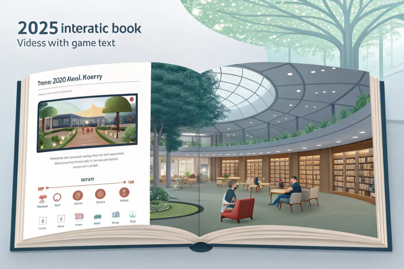 Интерактивная книга 2025: как видео, игры и аудио меняют формат чтения